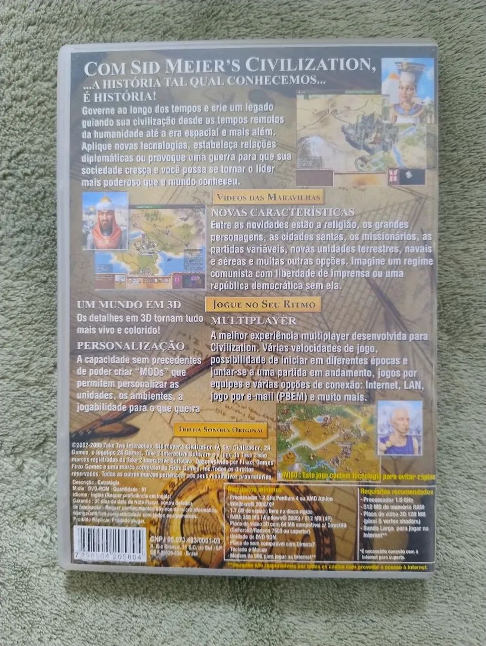 Jogo PC DVD Sid Meier's "Civilization IV" - Foto 3