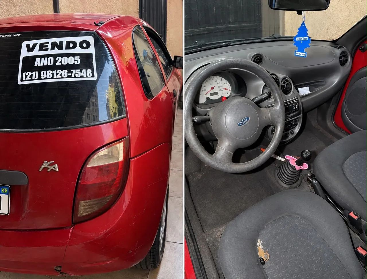 Ford KA GL 1.0i Zetec Rocam 2005