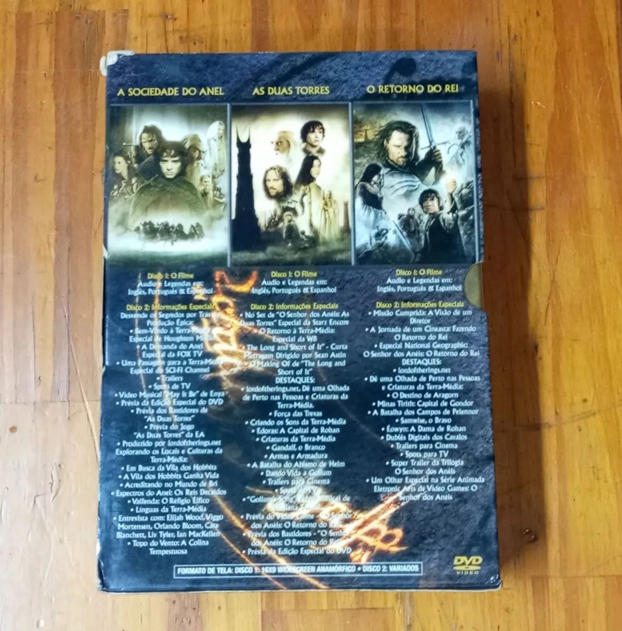 dvd senhor dos anéis trilogia  - Foto 2
