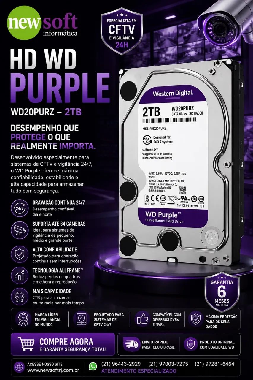 HD 2TB Purple 