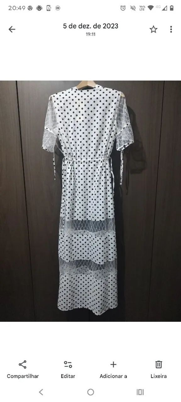 Vestido novo desapego  - Foto 4
