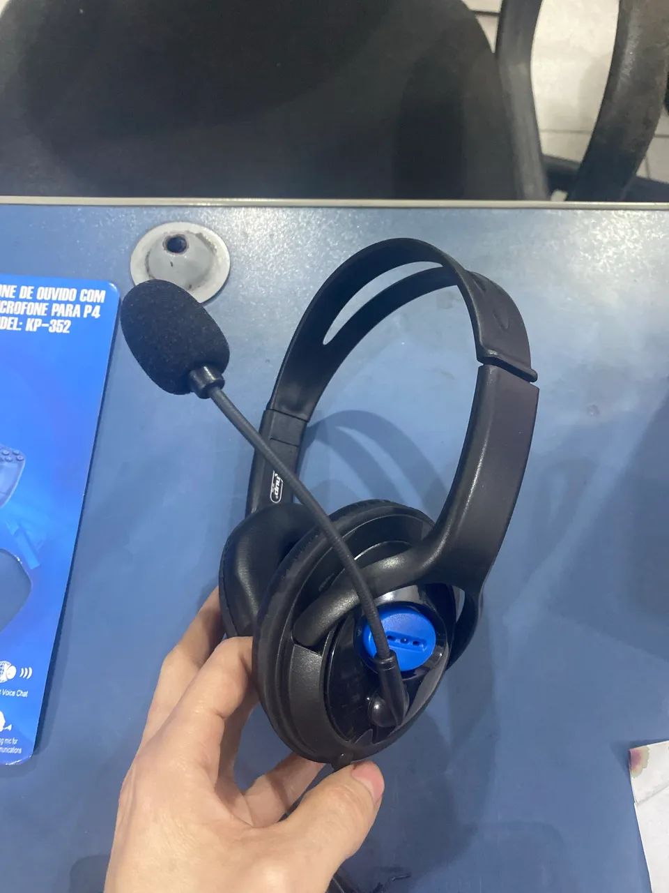 Fone de ouvido Headset com microfone kp-352 - Foto 5