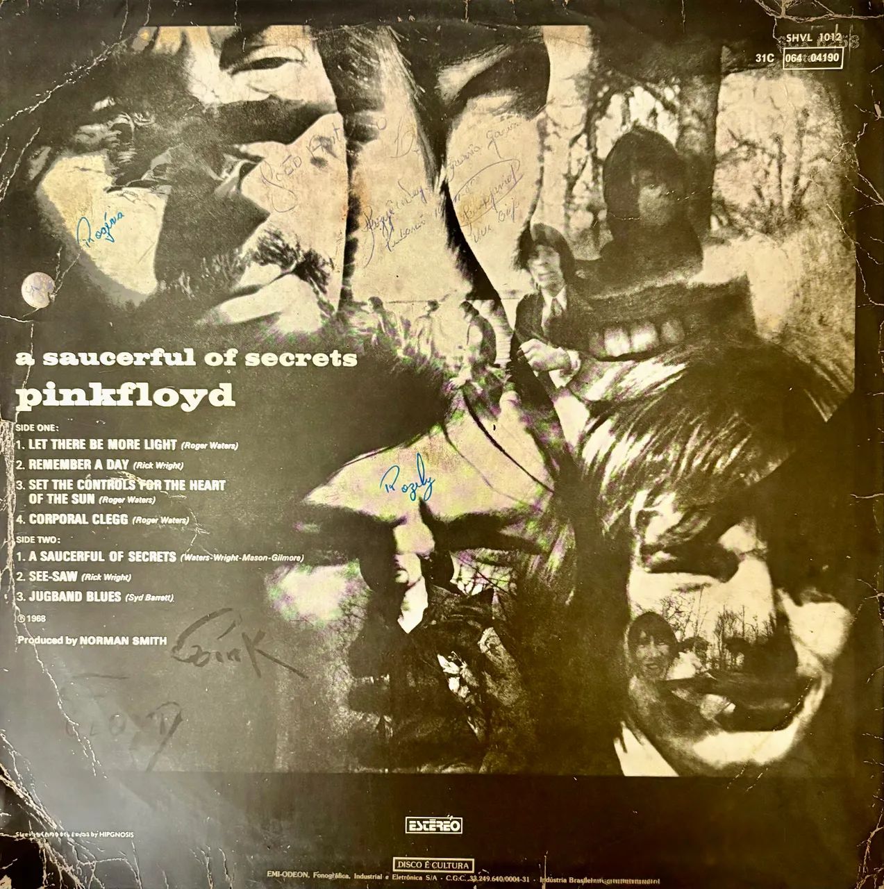 LP Pink Floyd A Saucerful of Secrets Harvest Original Vinil - CDs