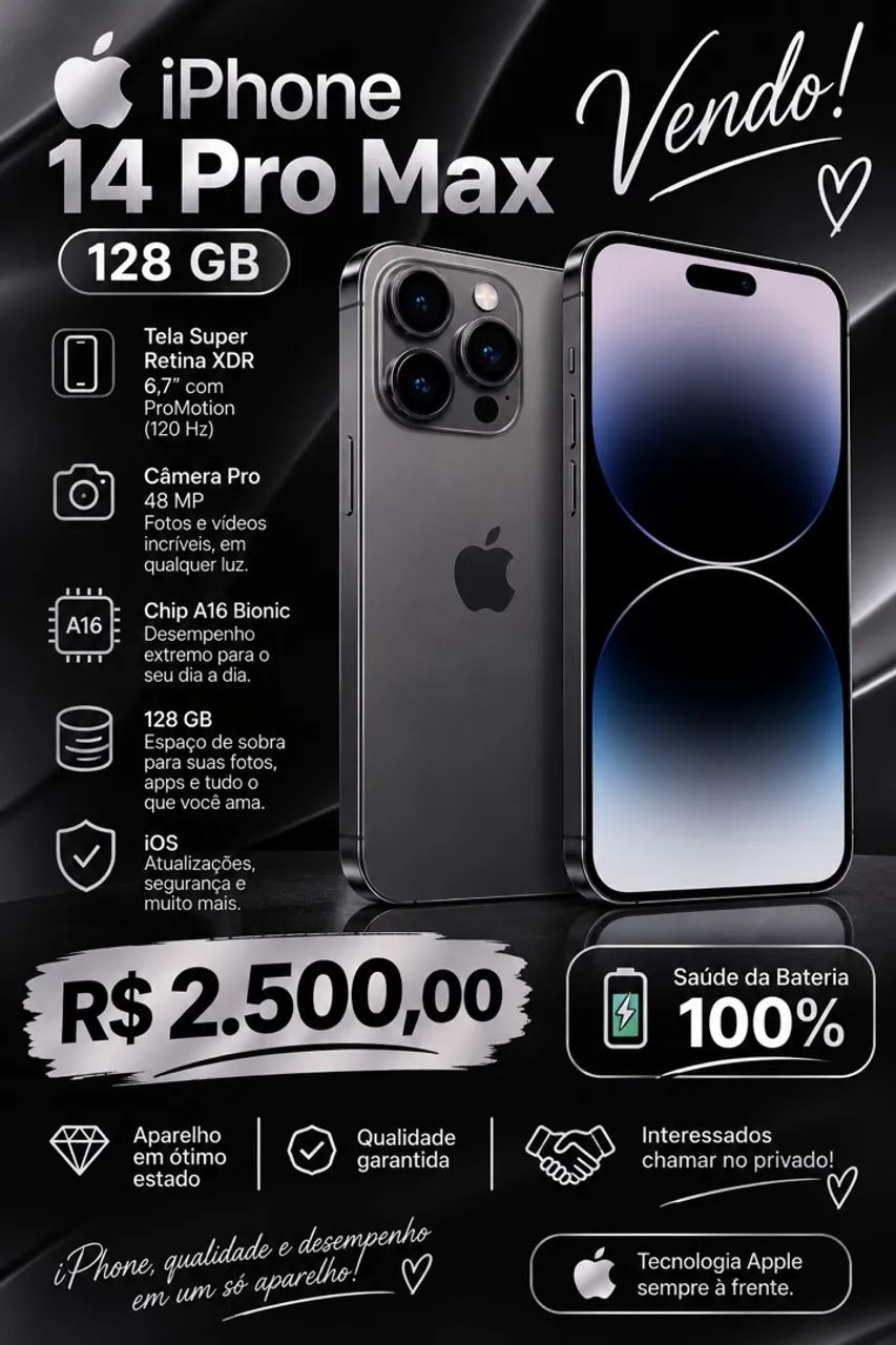 ? VENDO IPHONE 14 PRO MAX 