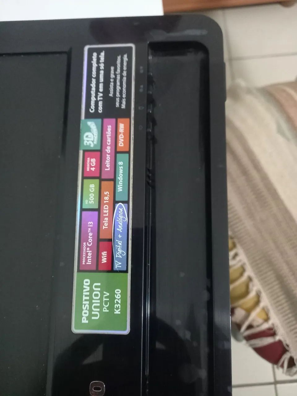 Computador positivo tela de Led e TV  - Foto 4