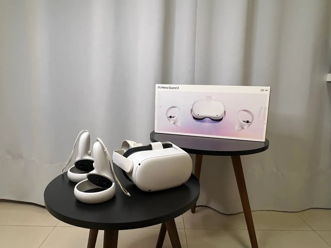 Oculos Quest 2 128gb + Cabo Link + Case - Consoles de Vídeo Game