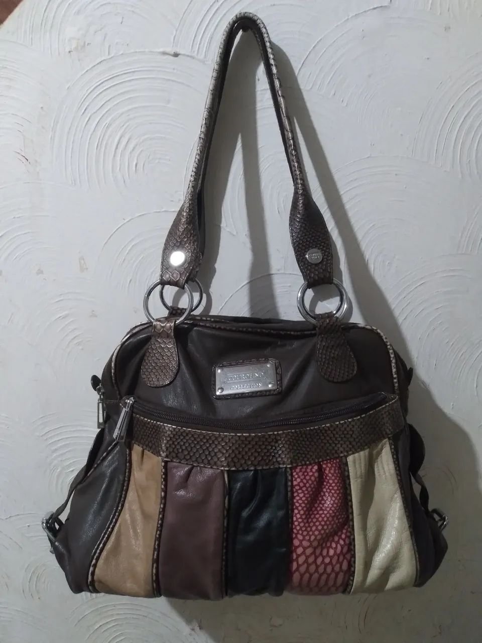 BOLSA DA COURO FINO 