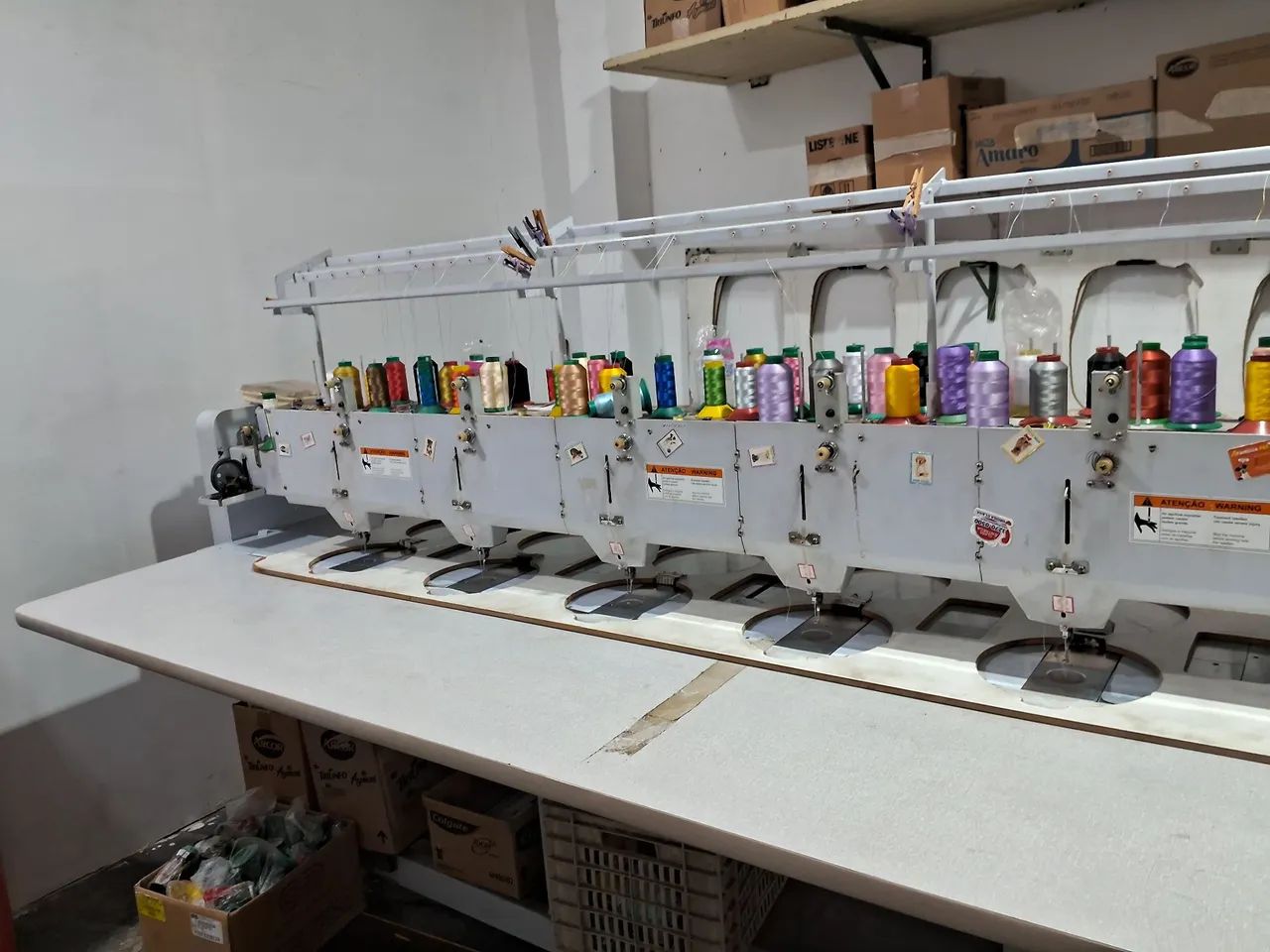 Máquina de bordar Maqborda 6 cabeças  - Foto 5