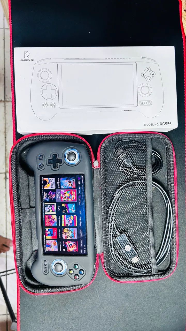 Console portátil Anbernic Rg556 512gb cheio de jogos - Foto 2