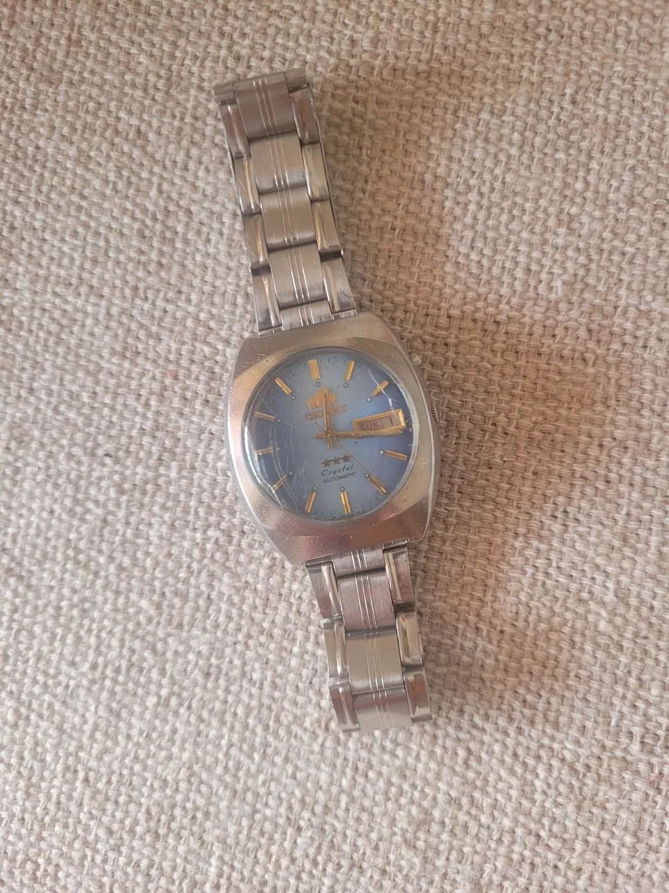 Vendo relógio Orient Crystal Automático de 3 estrelas.