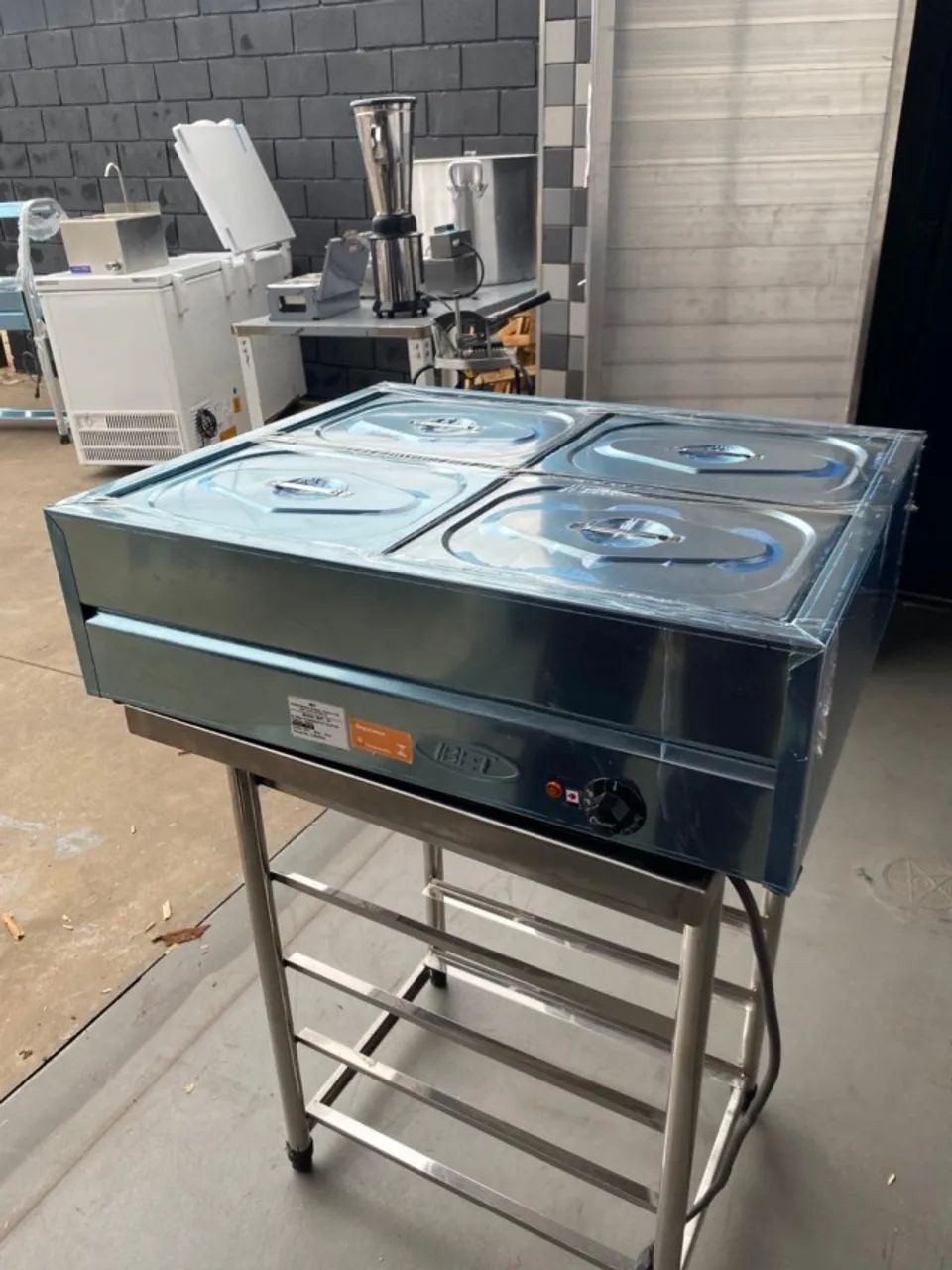 Buffet de Mesa Térmico 4 Cubas GN Inox IBET - Foto 6