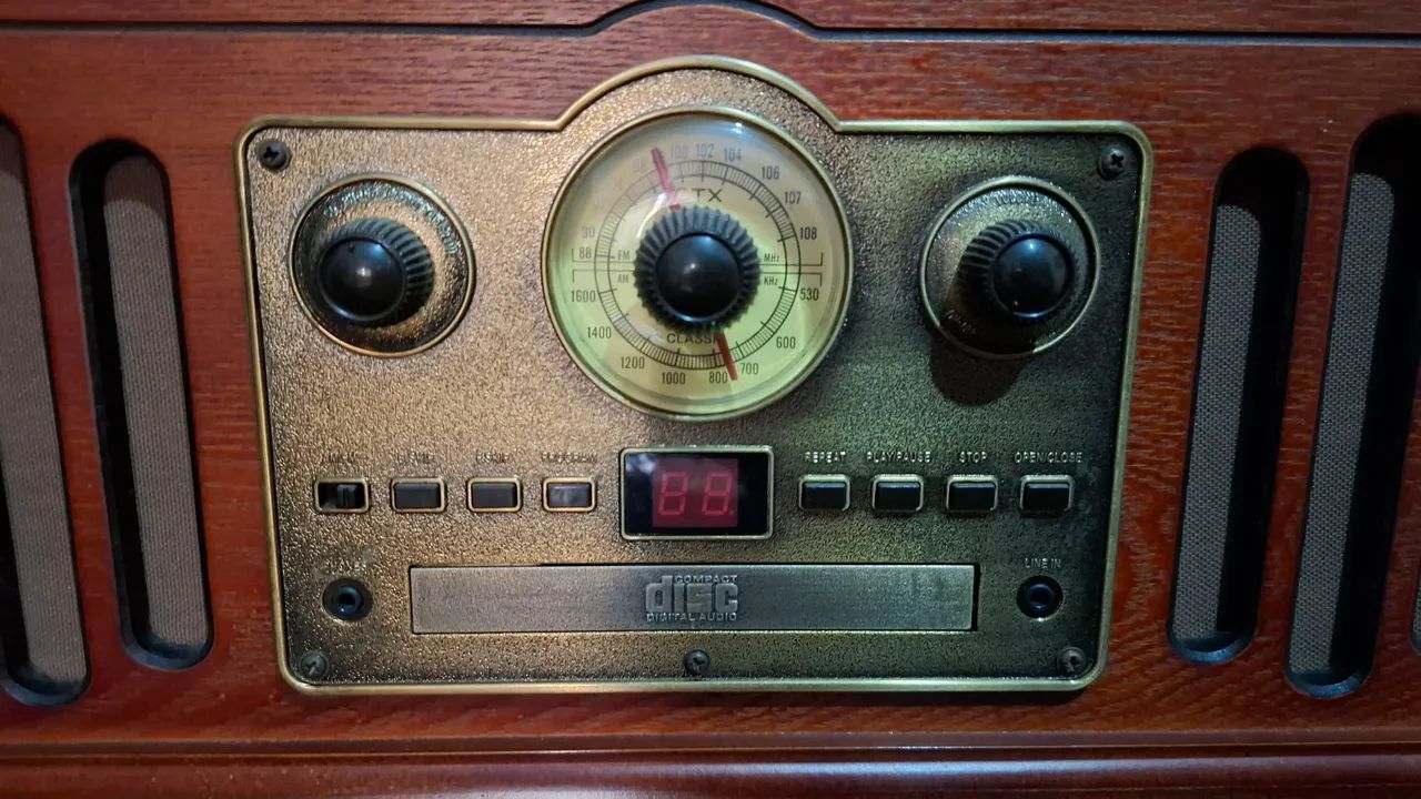 Toca Disco Vintage Retro CTX - Foto 2