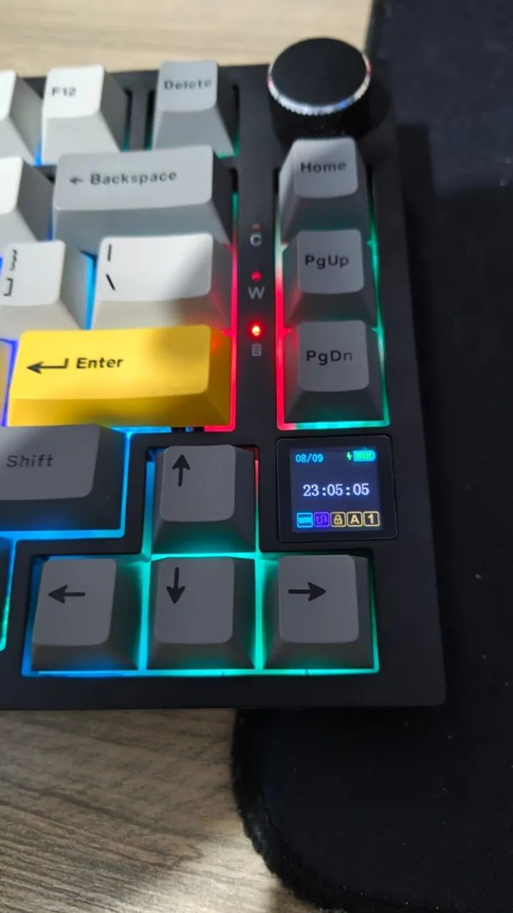 Teclado Ajazz AK820 Pro - Switch Flying Fish Linear - Foto 4