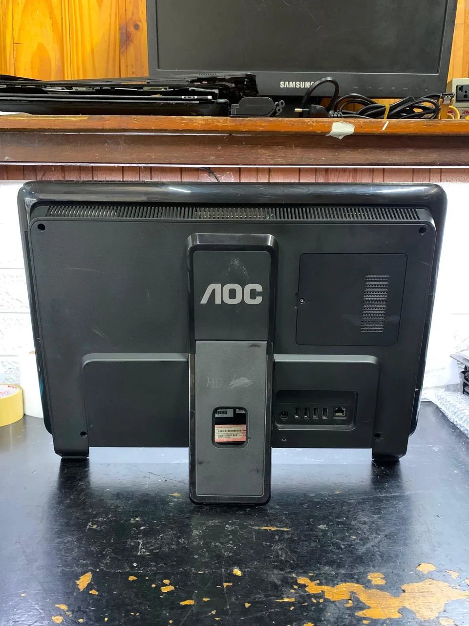 All in ONE AOC funcionando 100% (16gb de ram e ssd 128gb) - Foto 4