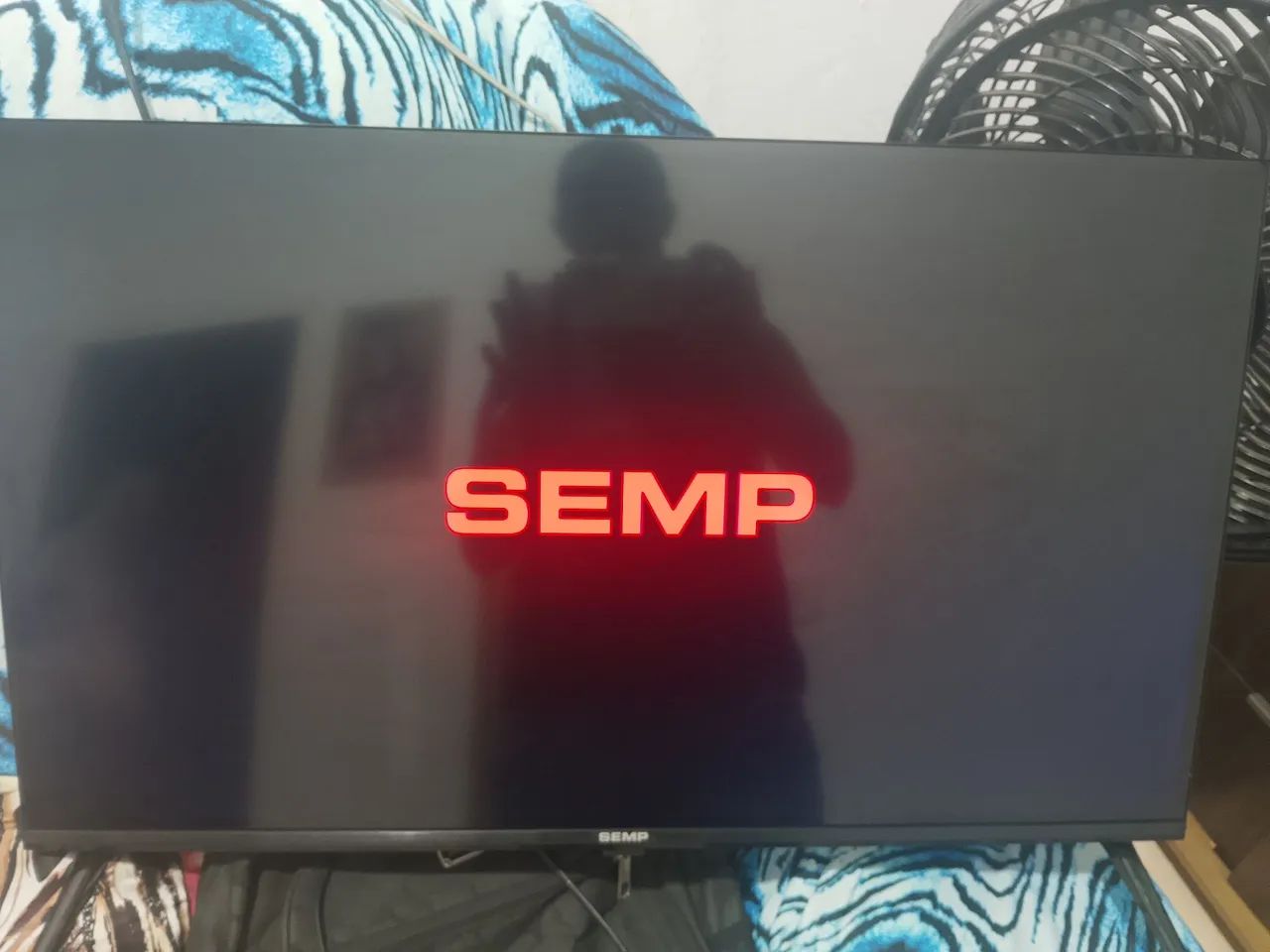Tv smart Android Semp 32 polegadas completa bem conservada 