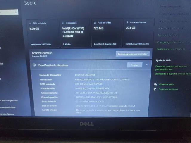 Notebook - SSD 224 GB - 8GB Ram  - Foto 3