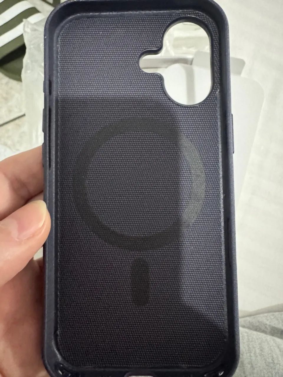 CAPA IPHONE 17 APPLE TECHWOVEN MAGSAFE ORIGINAL - Foto 3