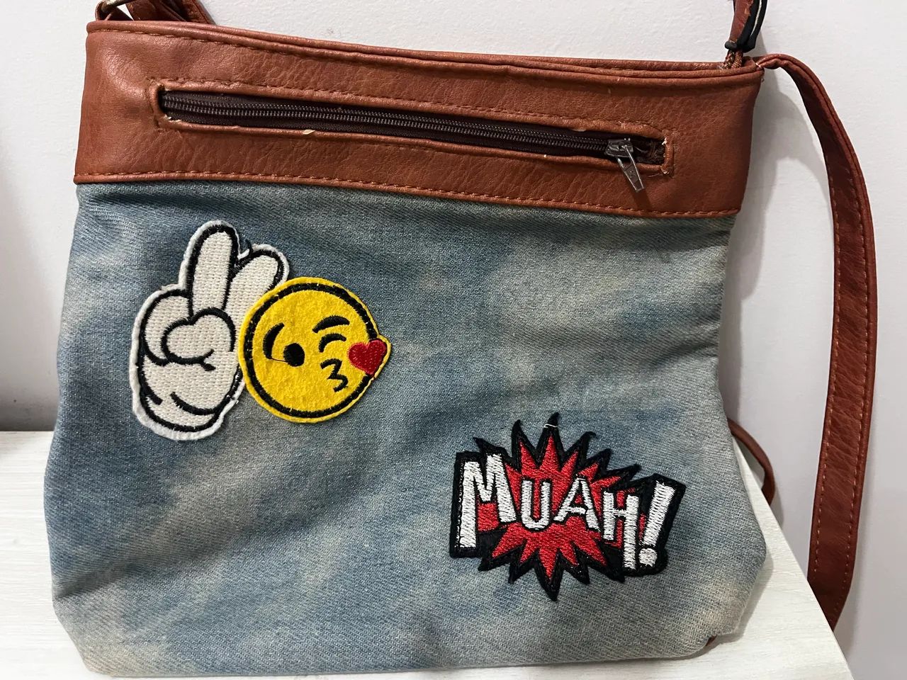 Bolsa Transversal Jeans 