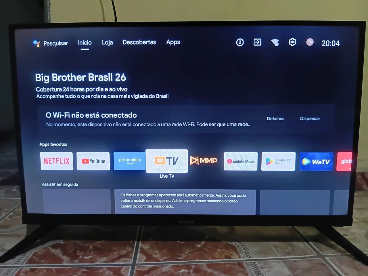 Vendo televisão aiwa 32 