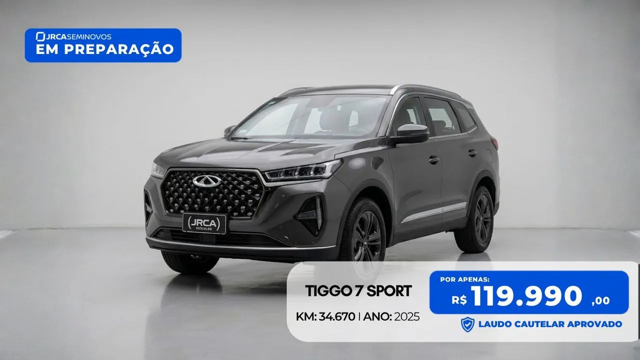 Caoa Chery Tiggo Tiggo 7 SPORT 1.5 Turbo Flex 16V Aut. 2025