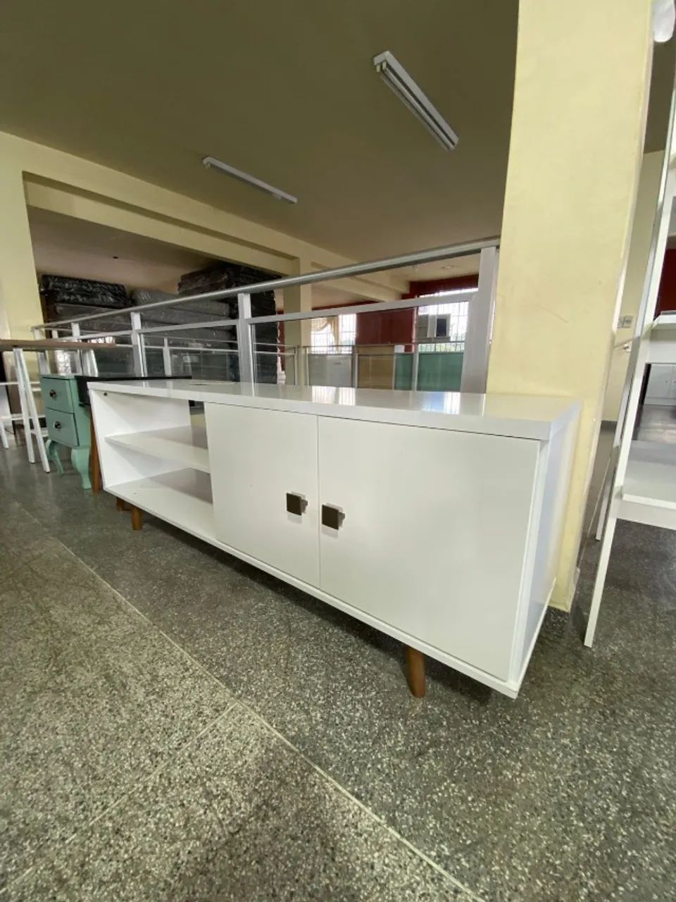 Rack Branco Novo para sala  - Foto 5