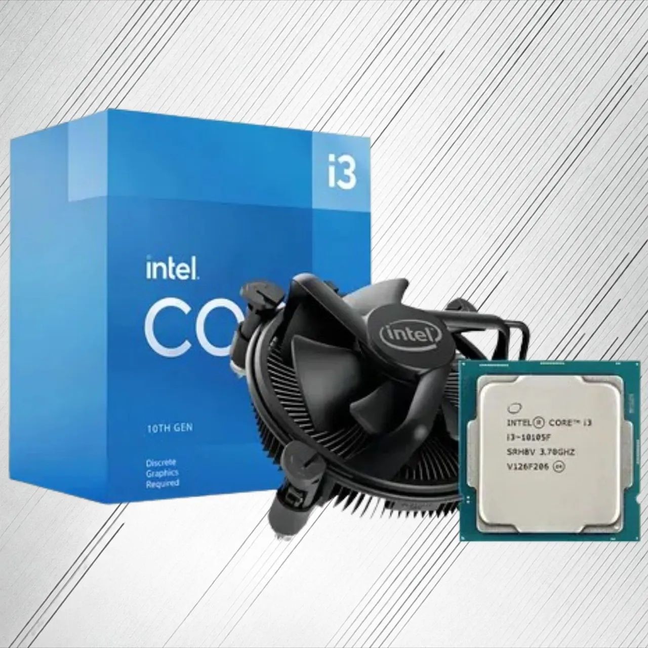INTEL CORE I3-10105f + Cooler Intel