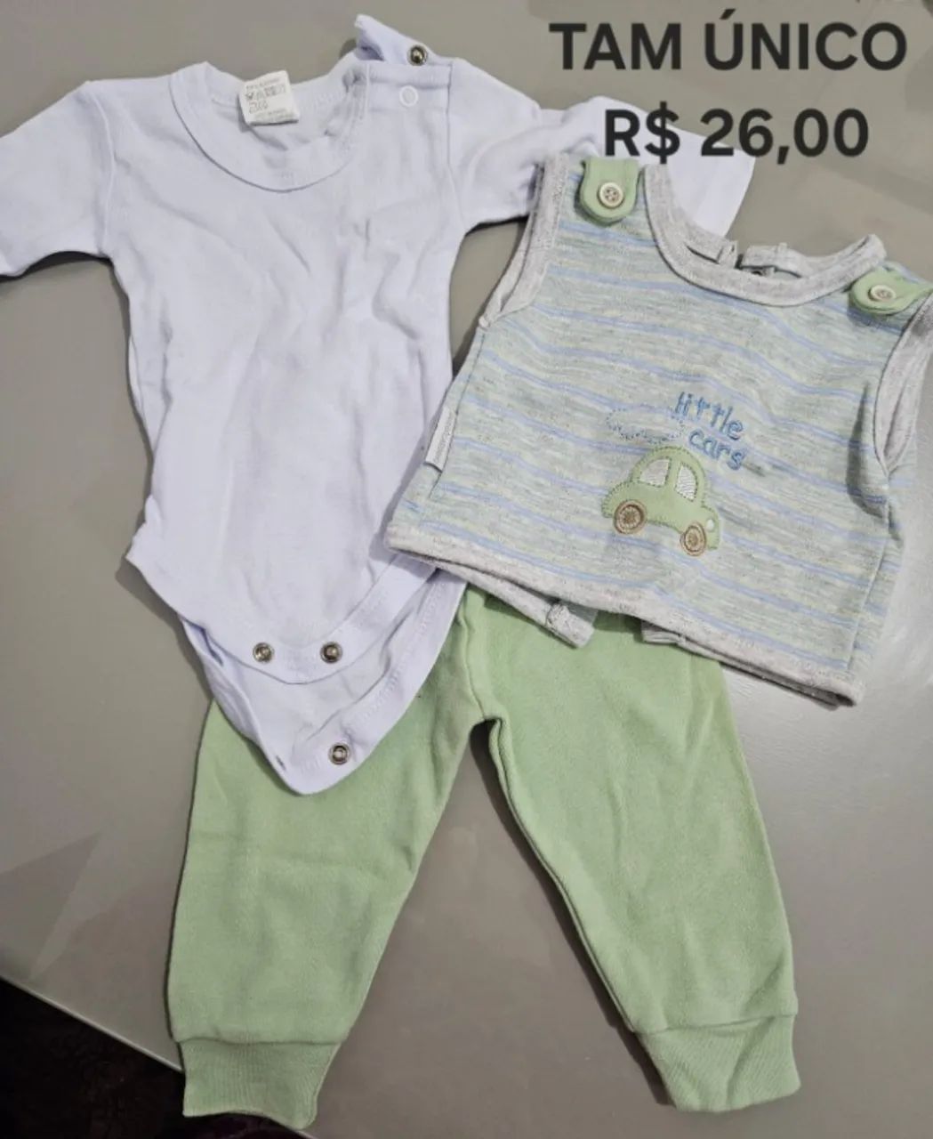 Roupas infantis RN - Menino - Foto 4