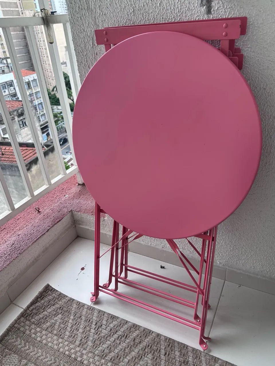 Mesa + cadeiras dobráveis área externa - Foto 3