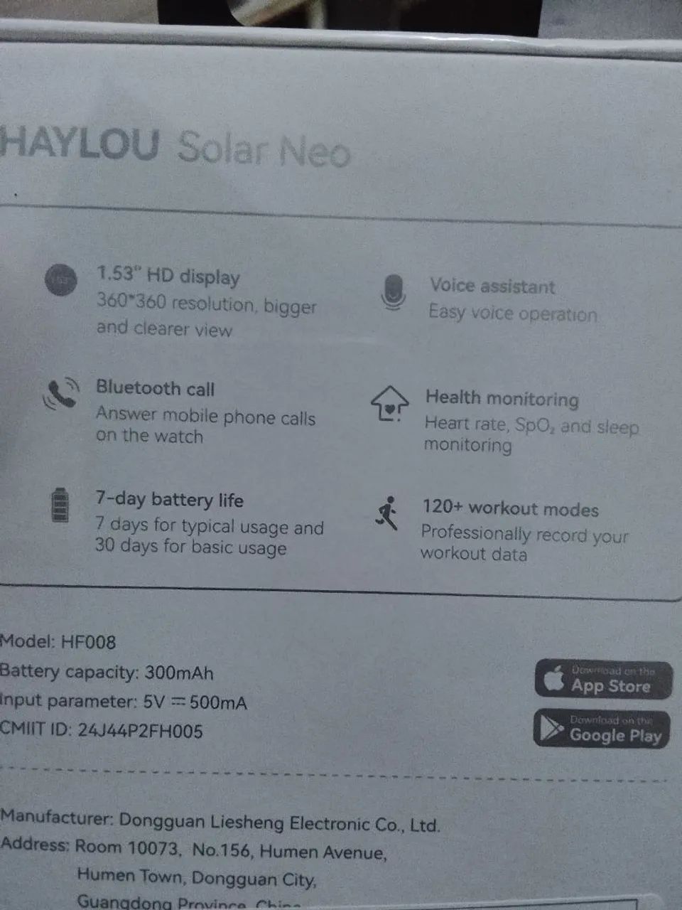 Smartwatcht Raylou Solar 5 - Foto 2