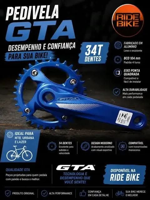 Pedivela Single GTA Azul
