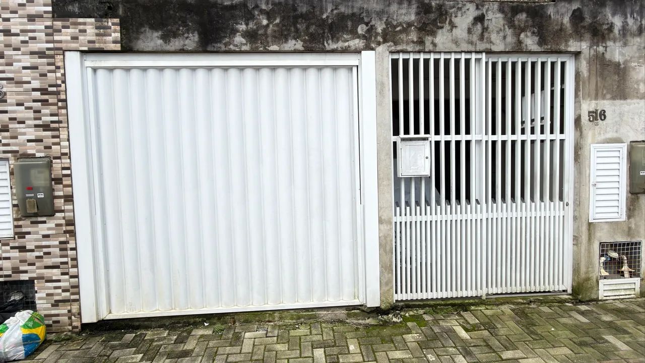 Portão automático + Portão de Pedestre 