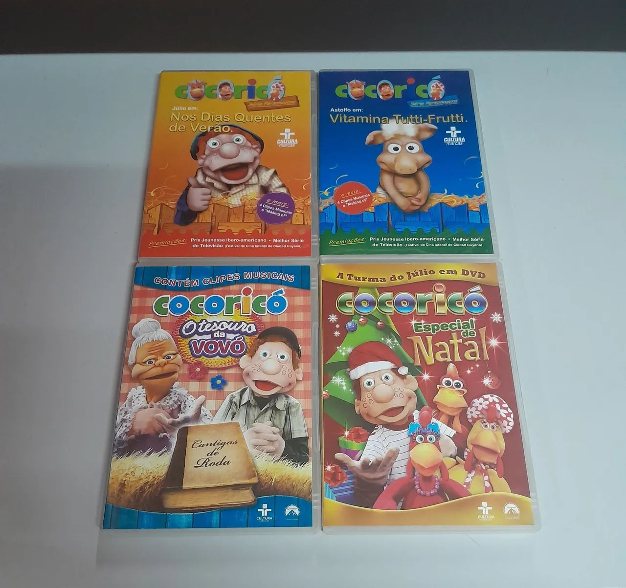 Coleção Cocoricó - 4 DVDs