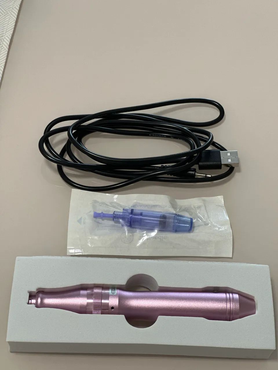 Caneta derma Pen para microagulhamento - Foto 4
