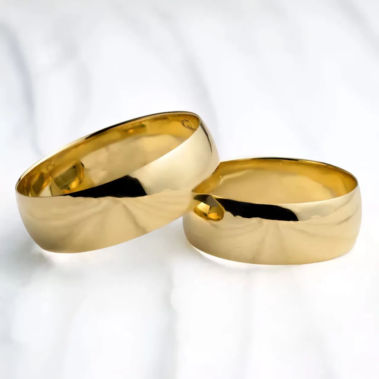 Aliança de noivado em ouro 18k  - Foto 2
