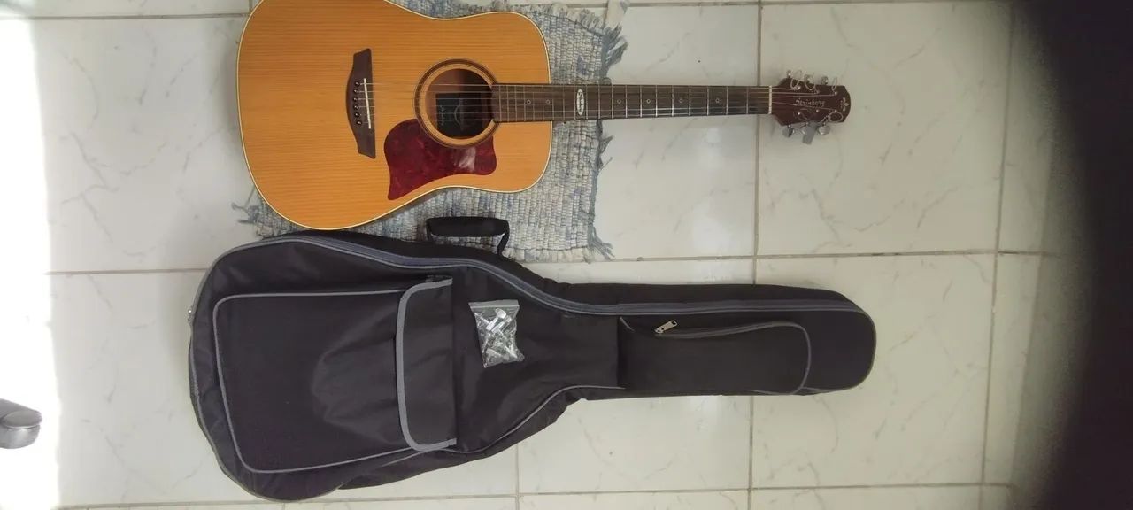 Violão strinberg com capa - Foto 5