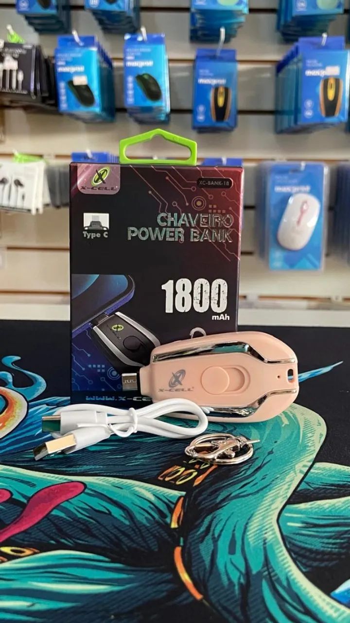 carregador portátil tipo c