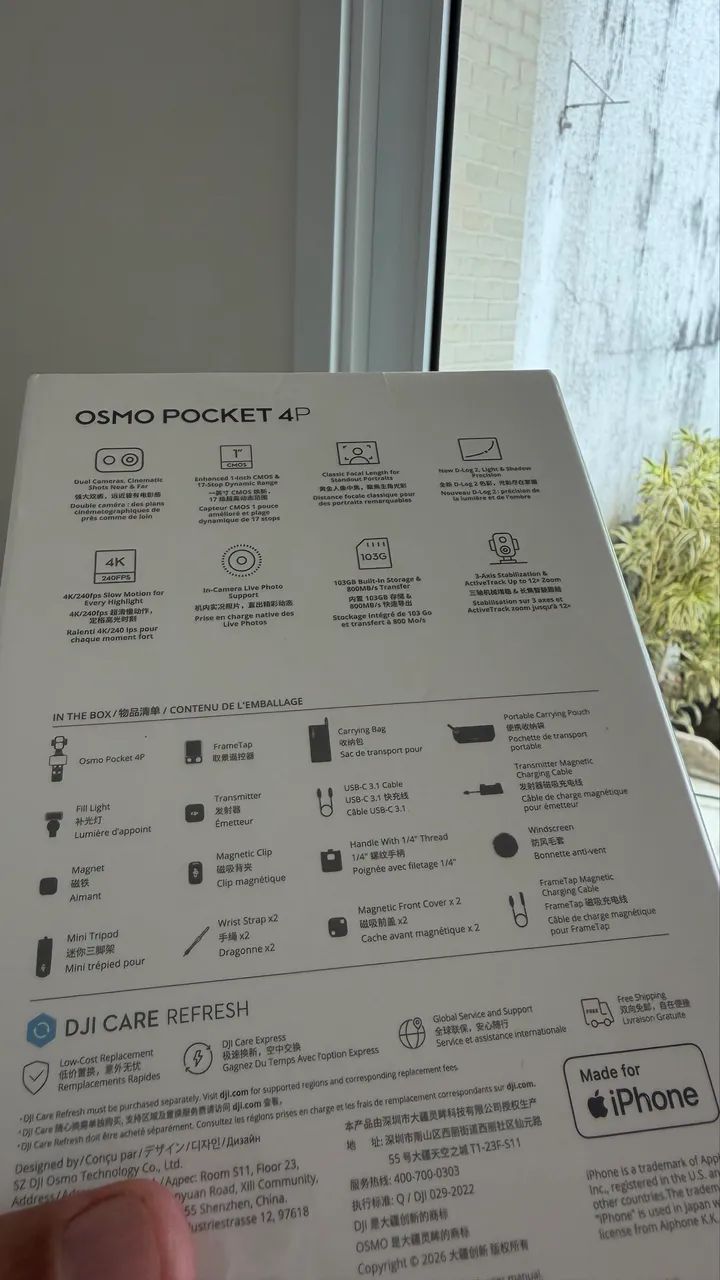 Osmo Pocket 4 P Combo Creator / lacrado  - Foto 2