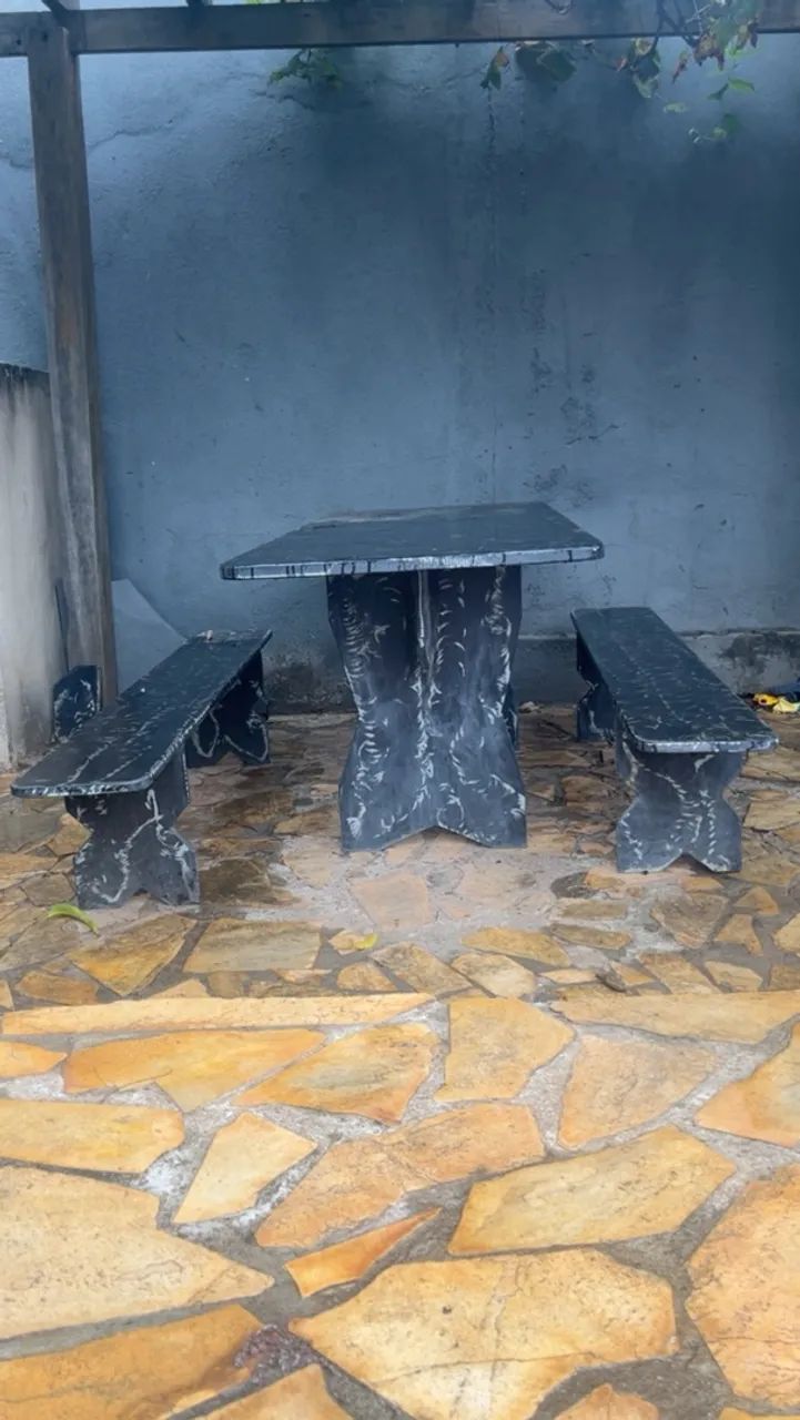 Mesa de ardósia reforçada  - Foto 3