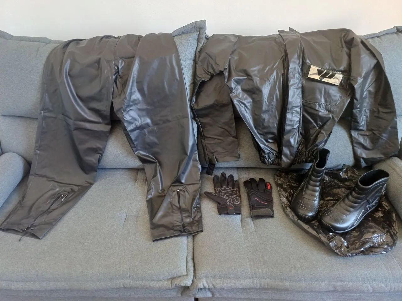 Roupa de chuva de moto