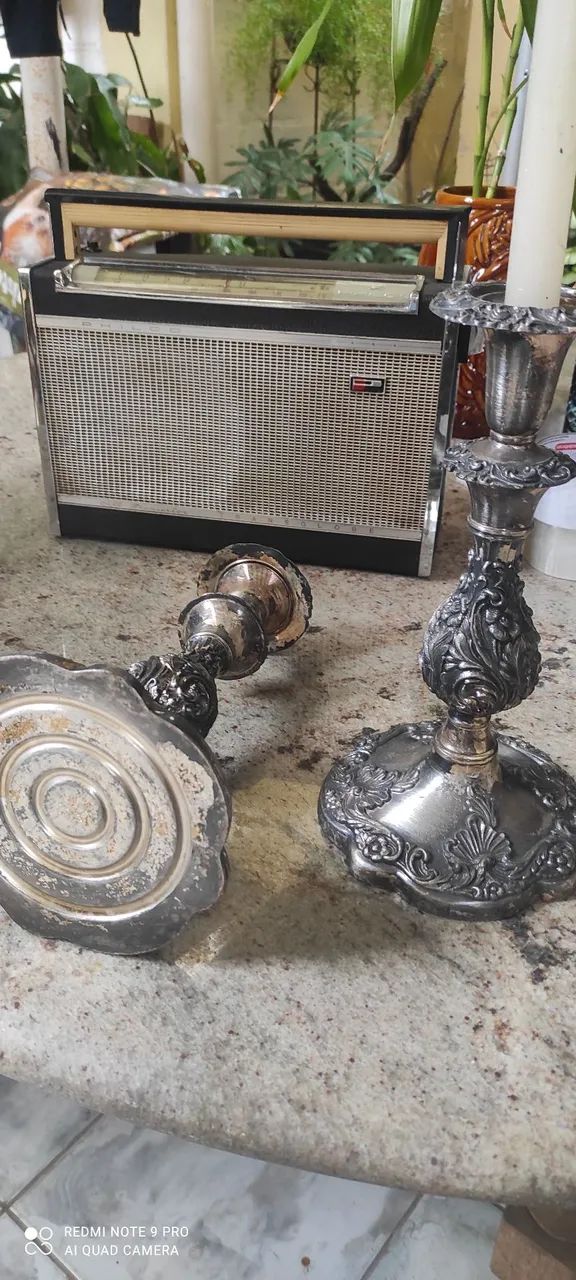 Castiçais em metal : - Foto 3