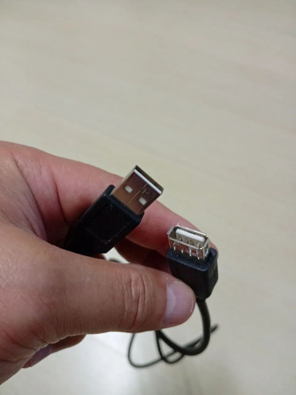 Cabo prolongador USB 1 metro  - Foto 2