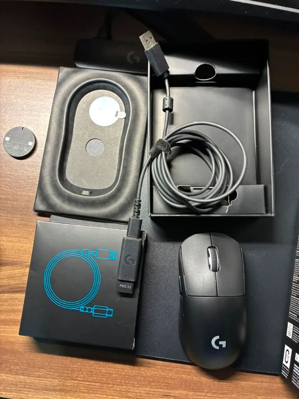 Mouse Logitech G Pro X Superlight 2 (3 MESES DE USO NOVO) - Foto 4