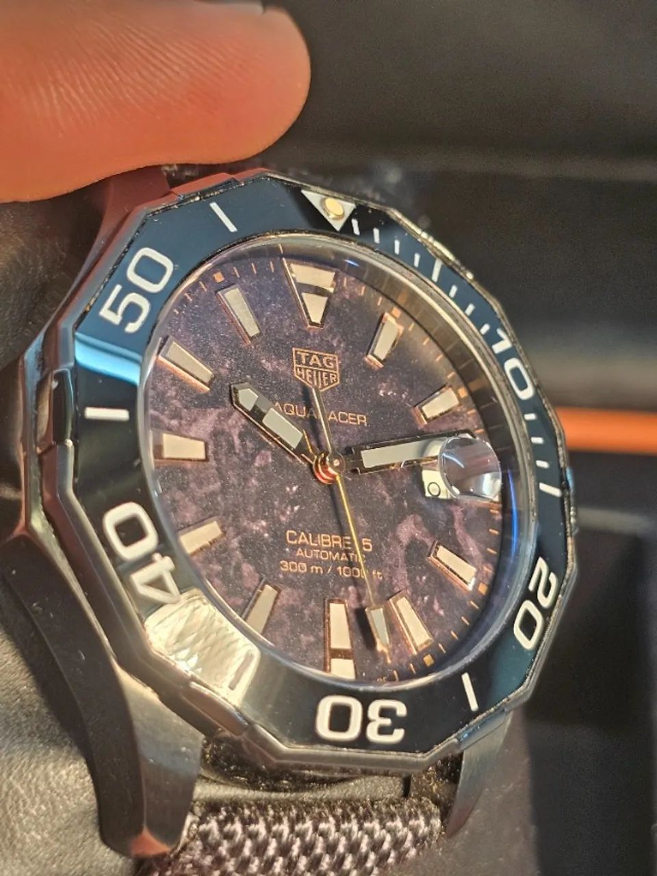 Relógio Tag Heuer Automático quase novo Cristal de Safira com caixa 
