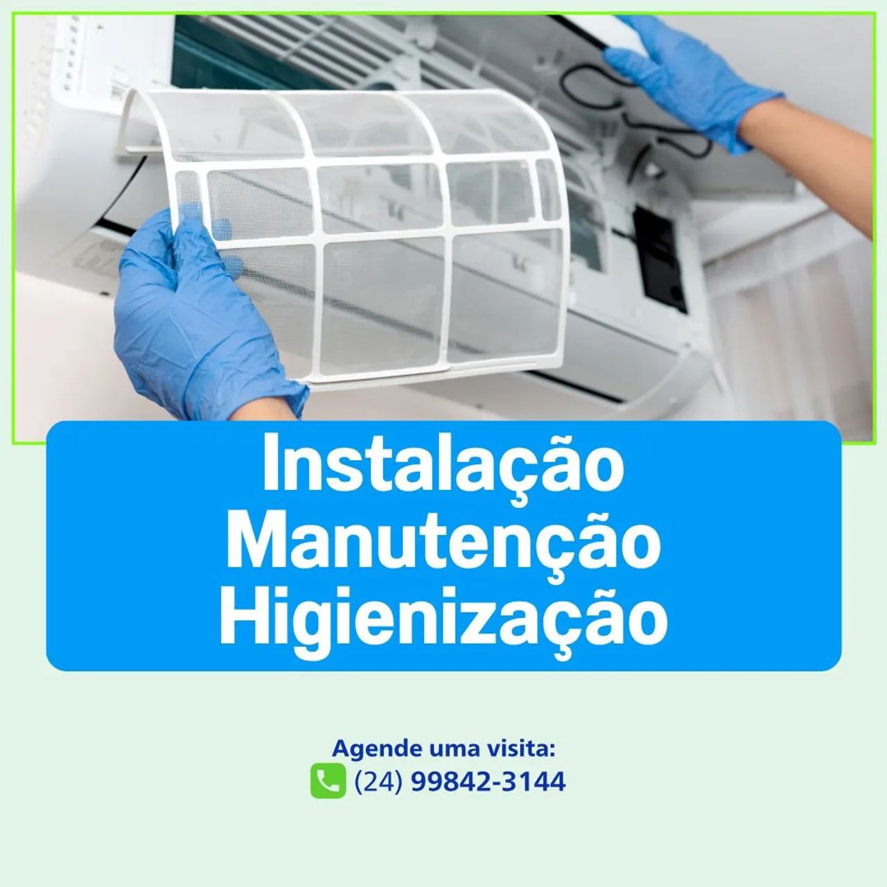 Instalação e Conserto de Ar-Condicionado Split, Inverter, Janela, K7 e Piso Teto