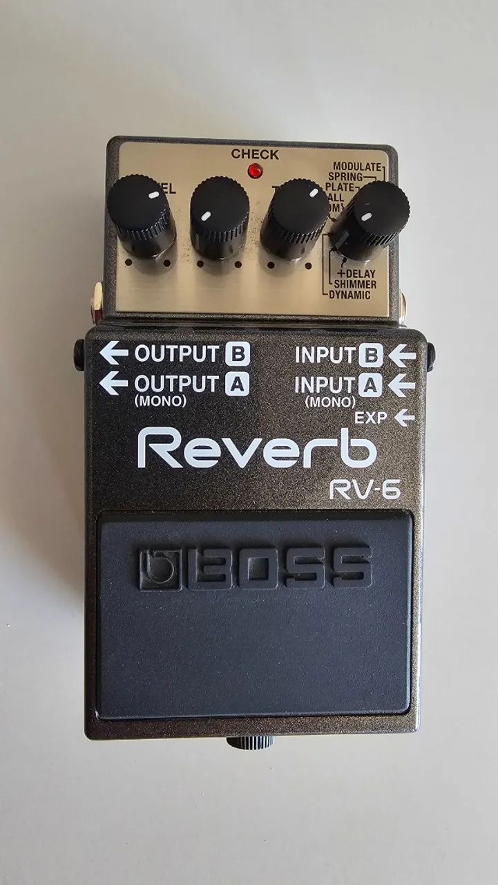Pedal Boss Reverb Rv-6 Shimmer - Instrumentos musicais - Buritis