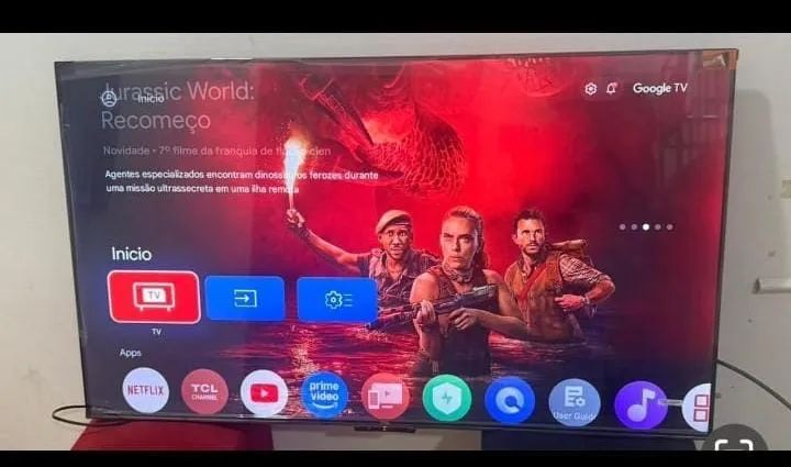 TV SMART TCL 55 POLEGADAS 4K semi nova 