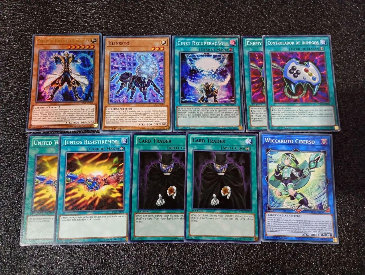 deck decifrador de códigos cartas originais de yu-gi-oh - Foto 5