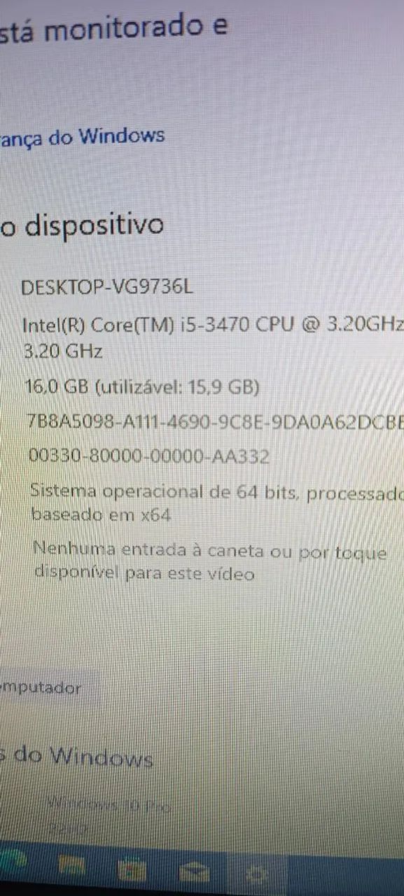 CPU i5, 16 Gigas Memória, HD 500 Gigas - Foto 5