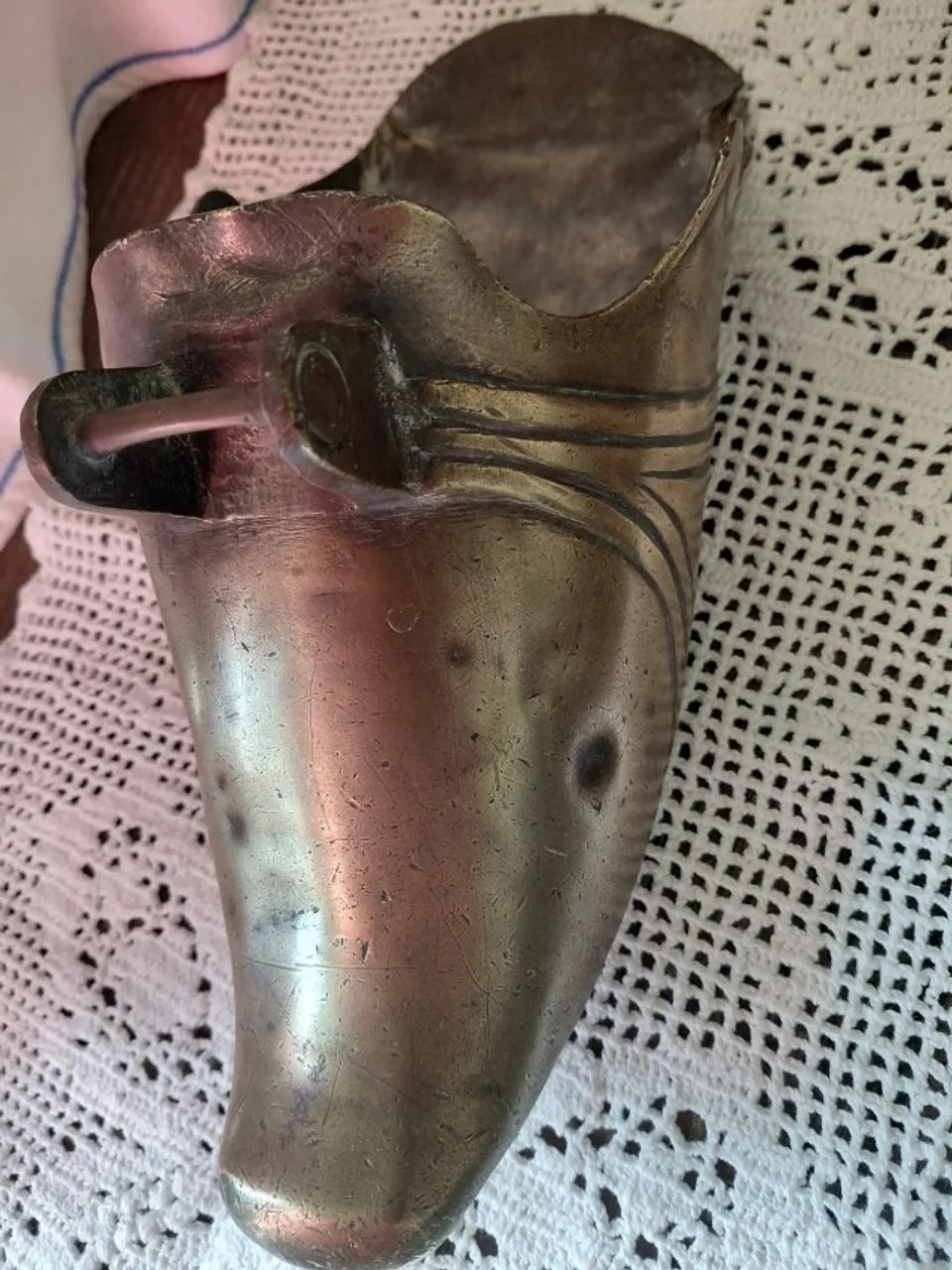 ANTIGO ESTRIBO DE BRONZE - Foto 2