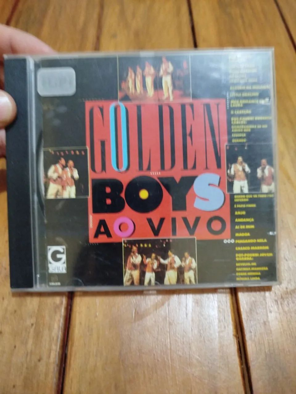 Golden Boys ao vivo (cd) 